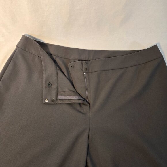 EILEEN FISHER Old Money Minimalist Olive Green Straight Leg Size XL New NO Tags! - Picture 9 of 16